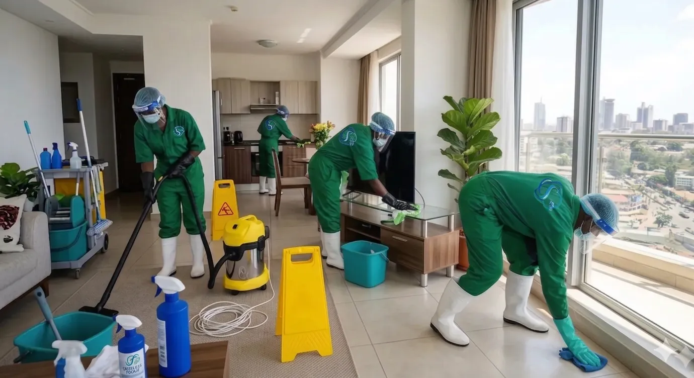 Professional house cleaning services in Nairobi Kenya